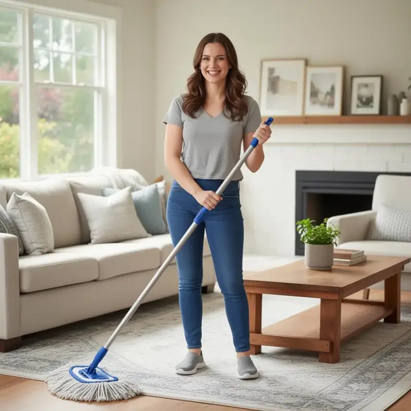 Neat Hive house cleaner providing maid service in a Gladstone, Oregon home