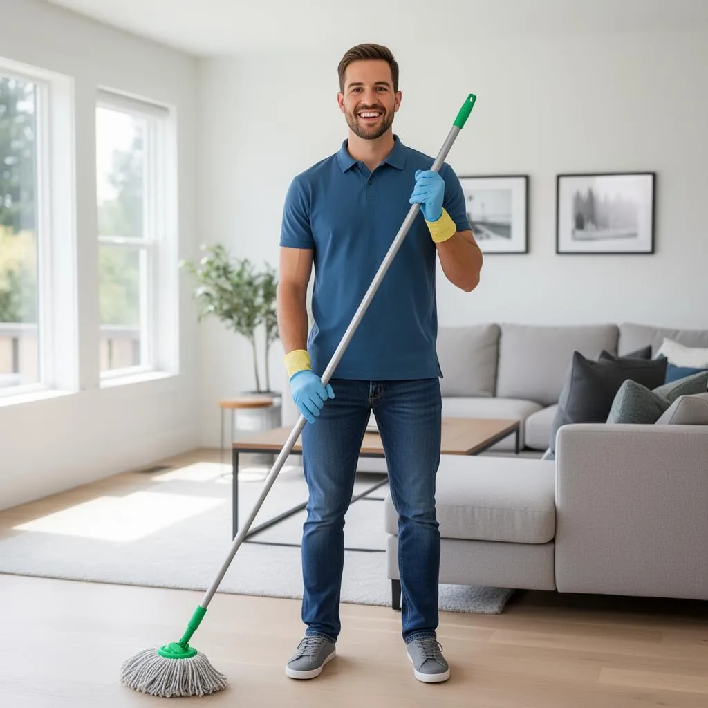 Neat Hive house cleaner providing maid service in a Gresham, Oregon home