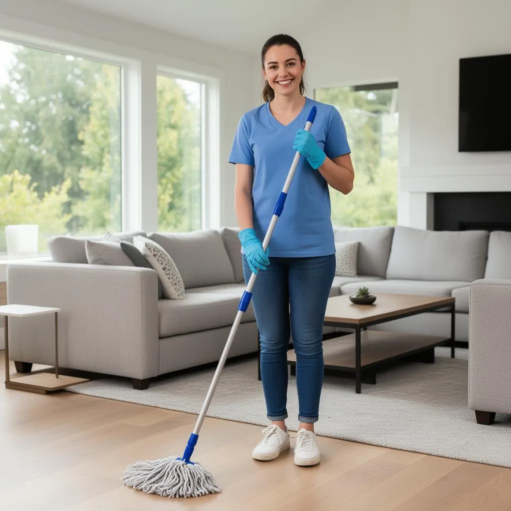 Neat Hive house cleaner providing maid service in a Hillsboro, Oregon home