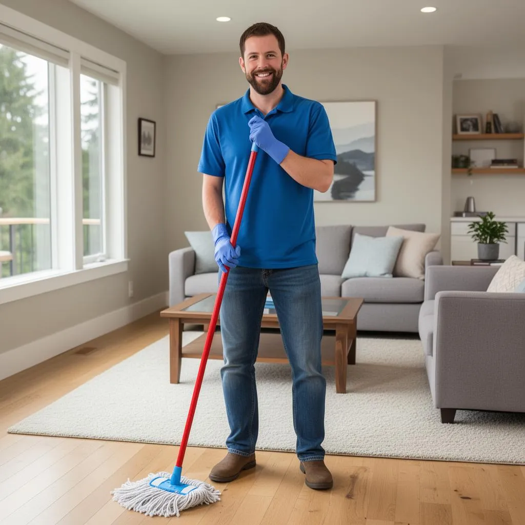 Neat Hive house cleaner providing maid service in a King City, Oregon home