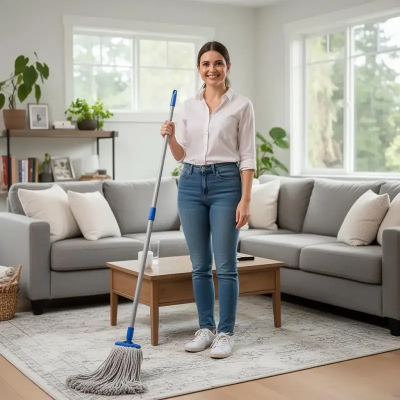 Neat Hive house cleaner providing maid service in a Sherwood, Oregon home