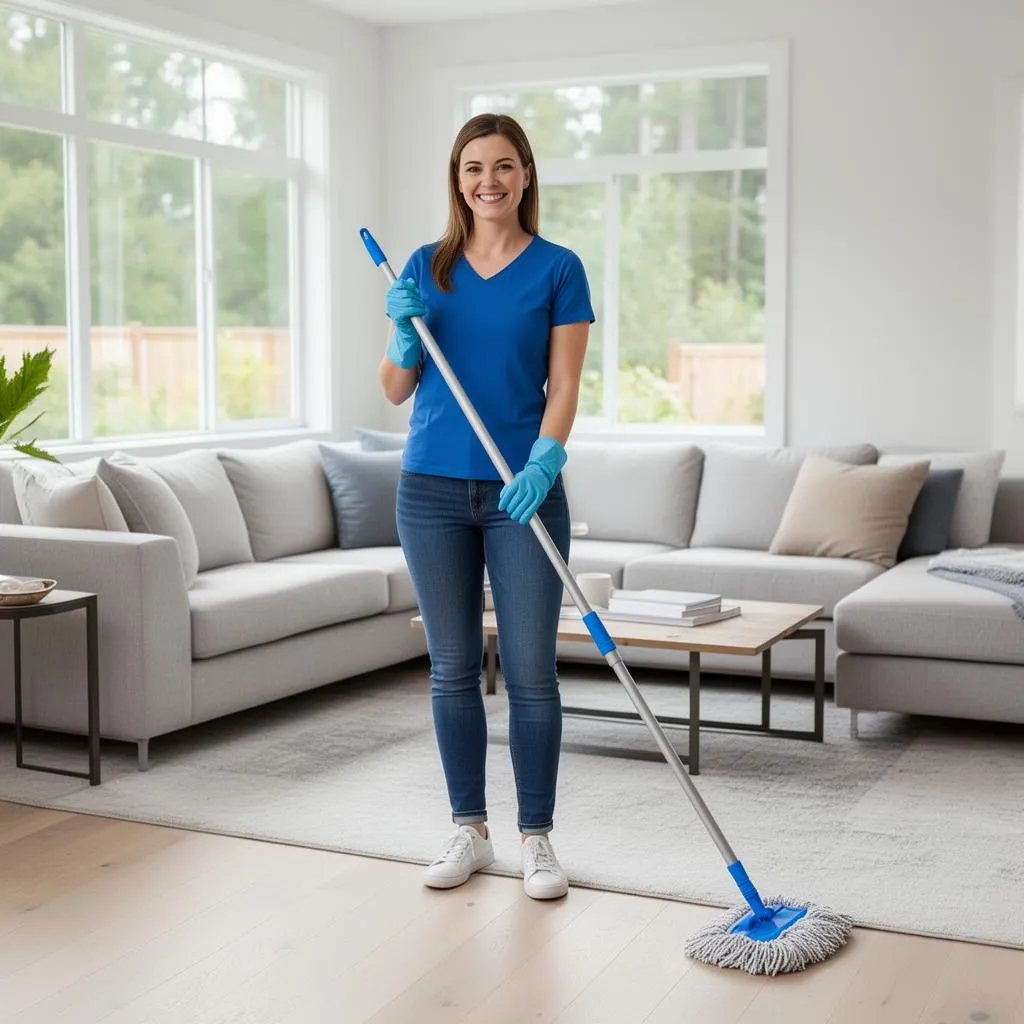 Neat Hive house cleaner providing maid service in a Tigard, Oregon home