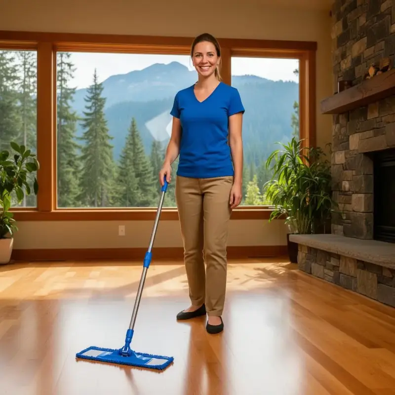Neat Hive house cleaner providing maid service in a Troutdale, Oregon home